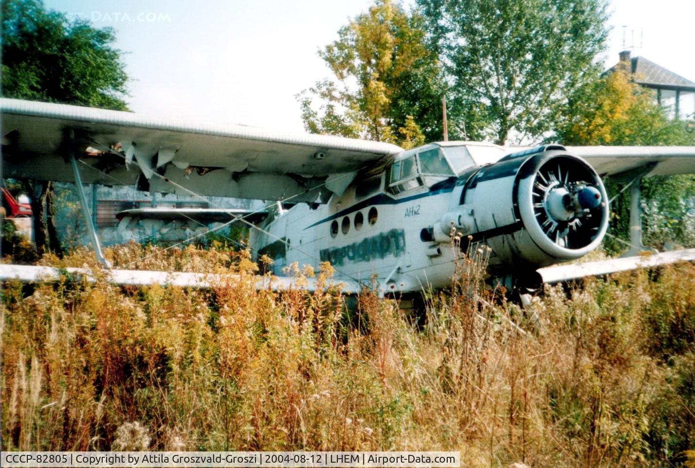 CCCP-82805, 1975 PZL-Mielec AN-2R C/N 1G166-23, Esztergom Airfield