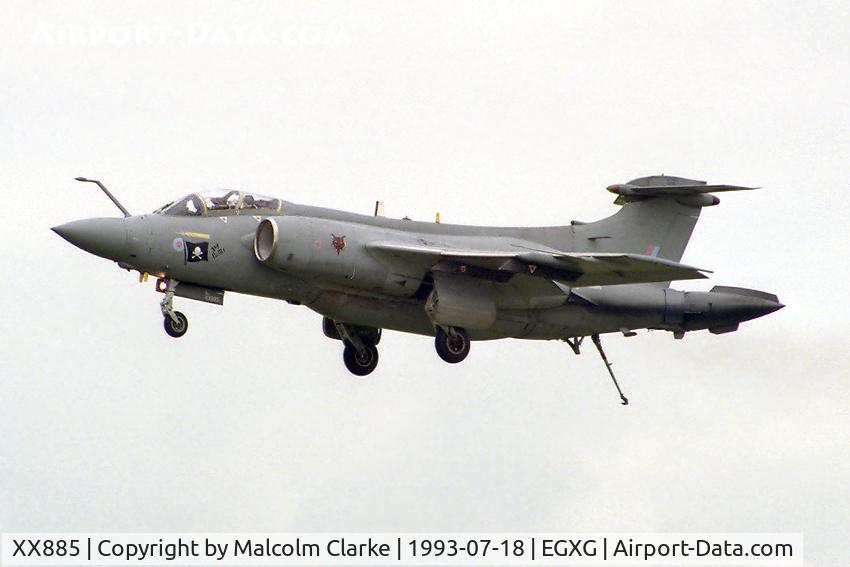 XX885, 1974 Hawker Siddeley Buccaneer S.2B C/N B3-01-73, Hawker Siddeley Buccaneer S2B at the SSAFA Air Display Church Fenton in 1993