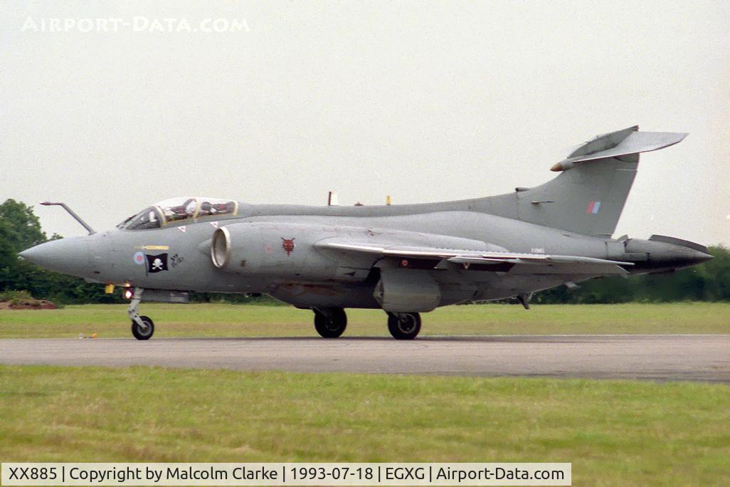 XX885, 1974 Hawker Siddeley Buccaneer S.2B C/N B3-01-73, Hawker Siddeley Buccaneer S2B at the SSAFA Air Display Church Fenton in 1993