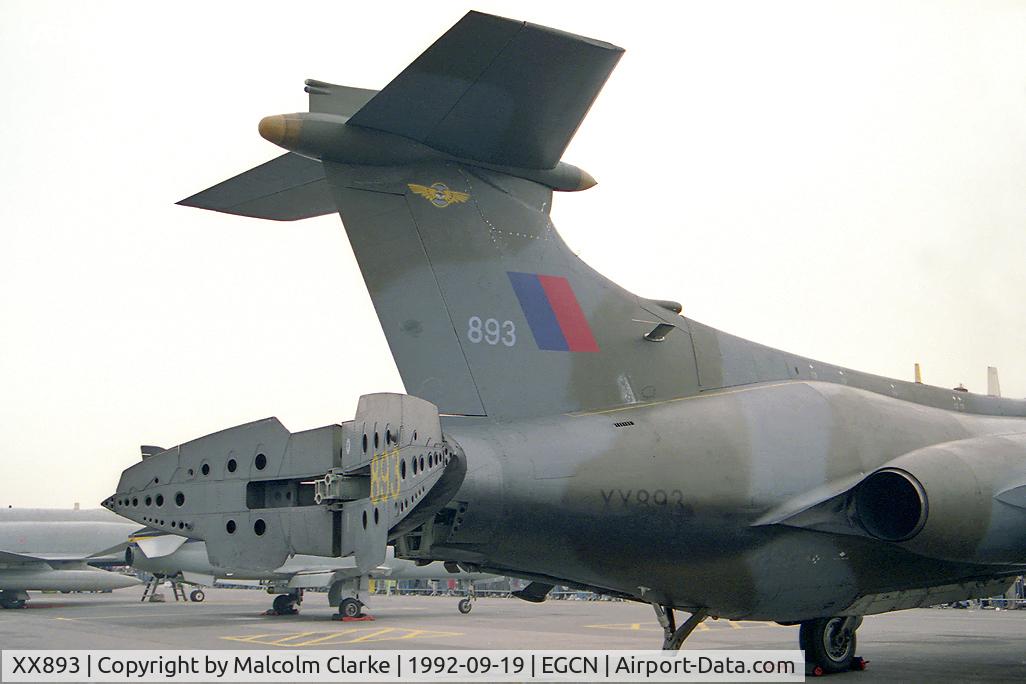 XX893, 1975 Hawker Siddeley Buccaneer S.2B C/N B3-02-74, Hawker Siddeley Buccaneer S2 from RAF No 208 OCU, Lossiemouth at RAF Finningley's Air Show in 1992.