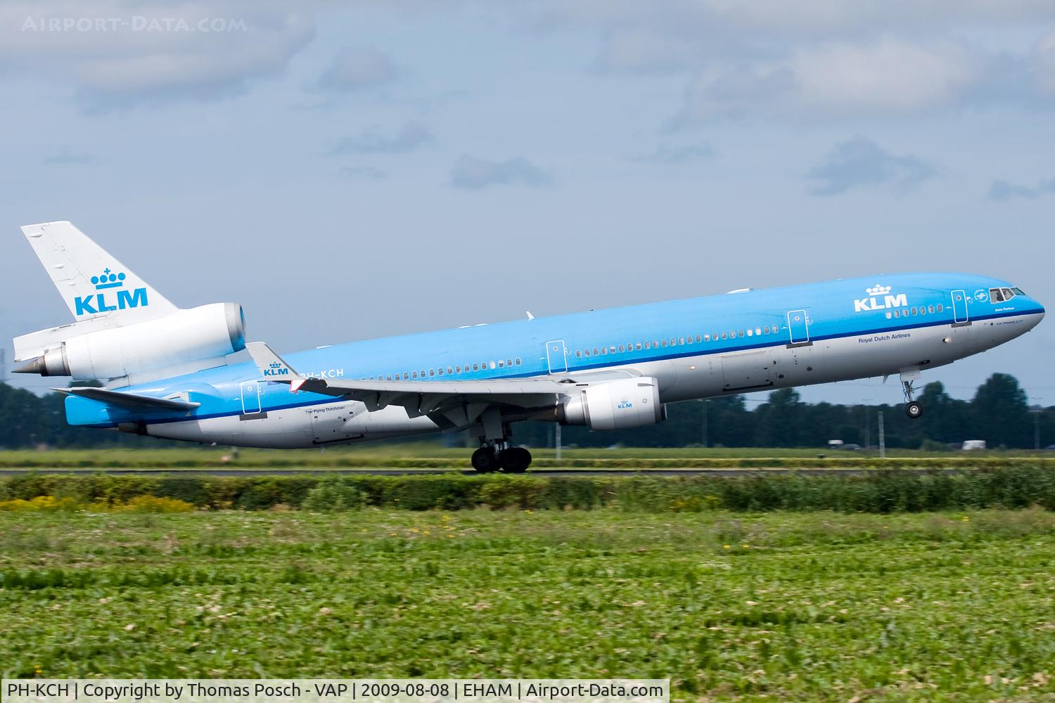 PH-KCH, 1995 McDonnell Douglas MD-11 C/N 48562, KLM - Royal Dutch Airlines
