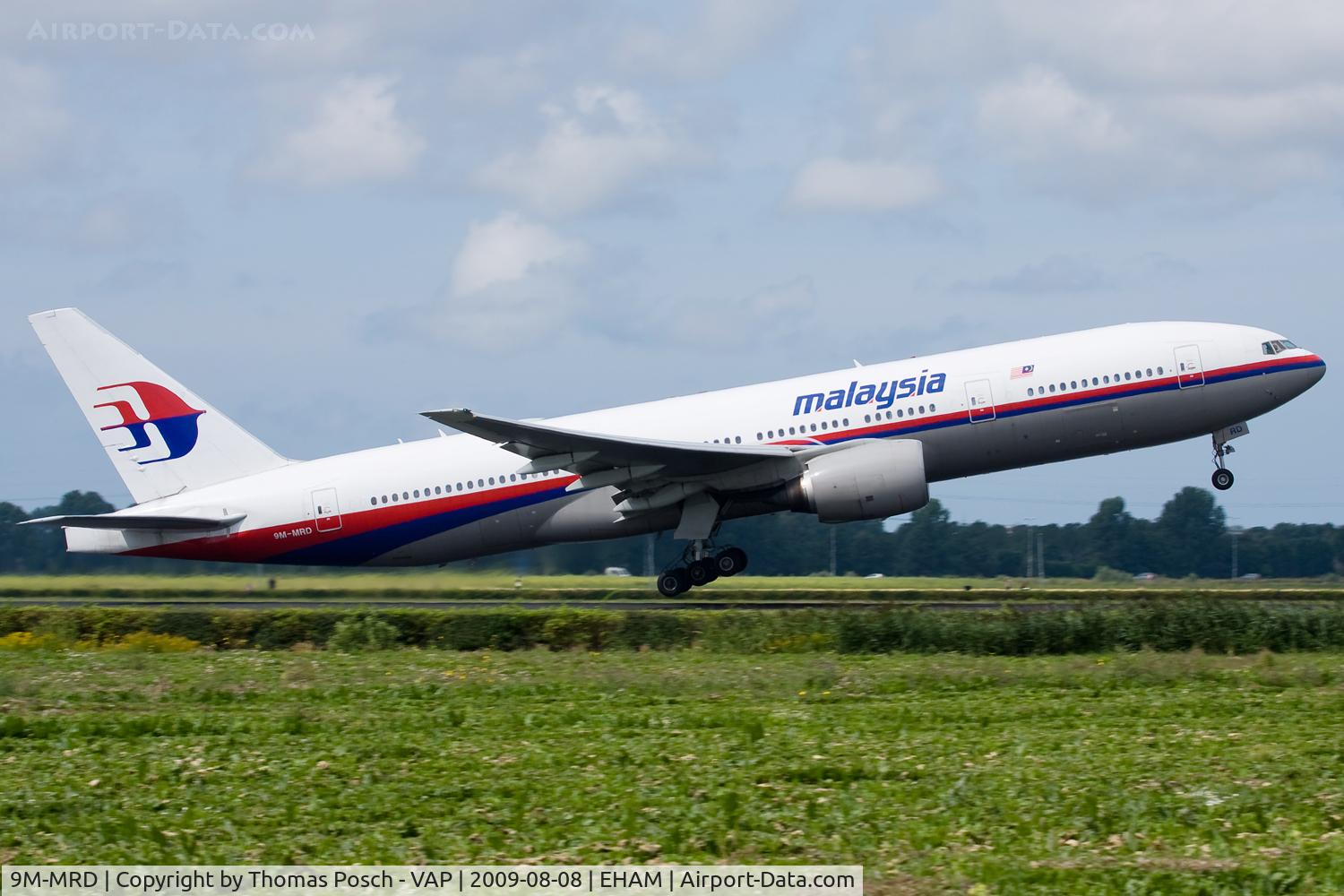 9M-MRD, 1997 Boeing 777-2H6/ER C/N 28411, Malaysia Airlines