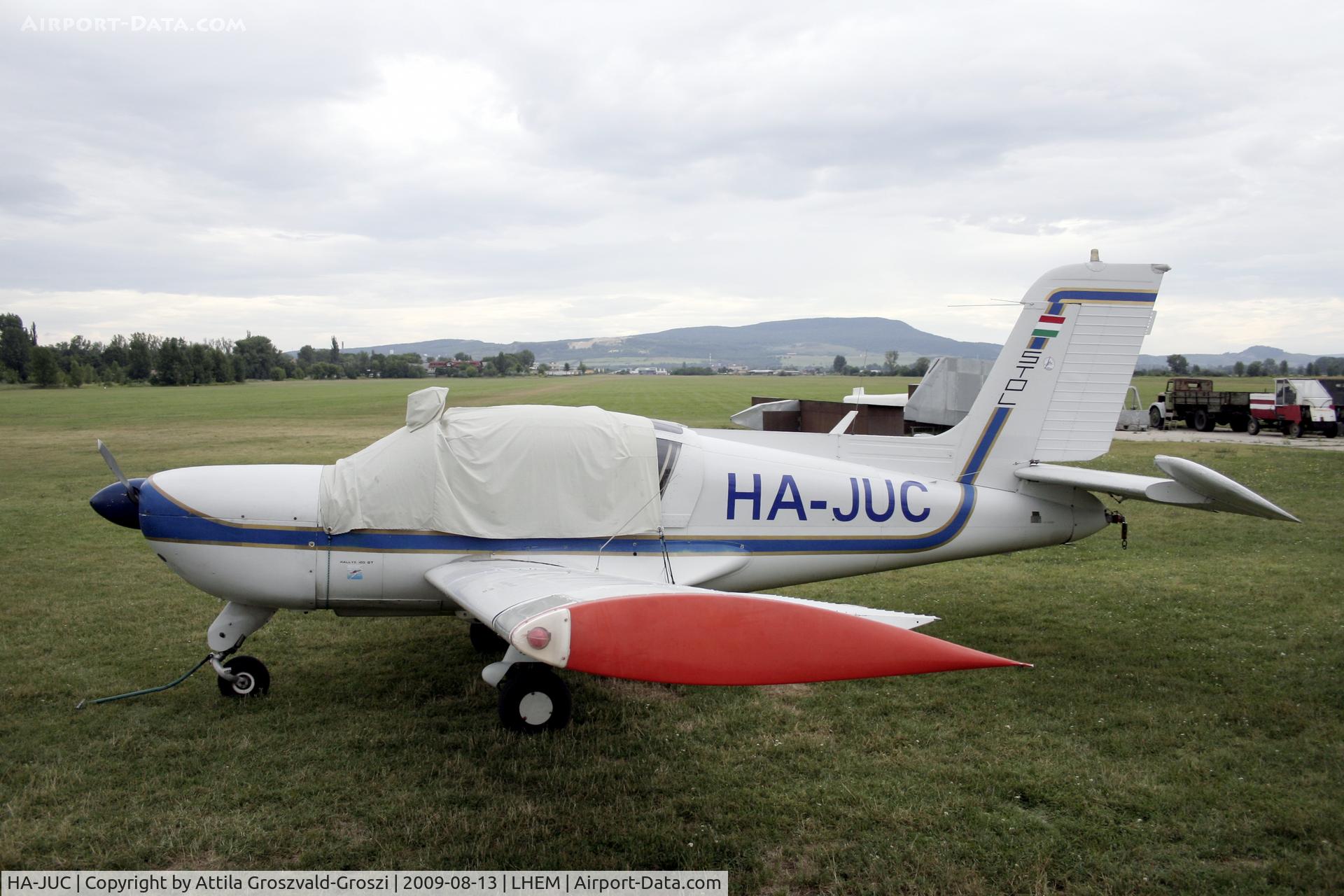 HA-JUC, 1978 Socata MS-893E-D Rallye 180GT Gaillard C/N 13181, Esztergom Airfield