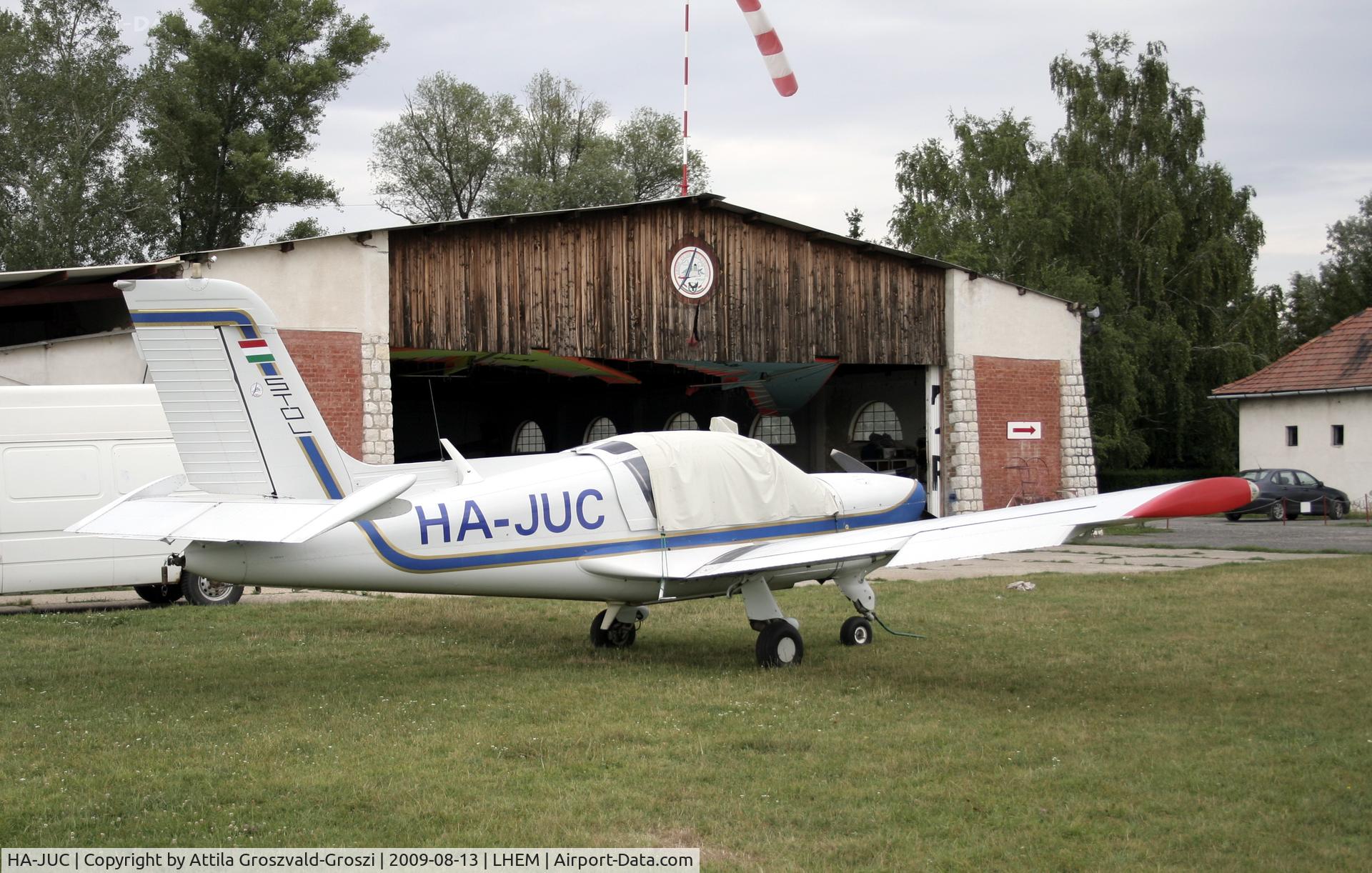 HA-JUC, 1978 Socata MS-893E-D Rallye 180GT Gaillard C/N 13181, Esztergom Airfield