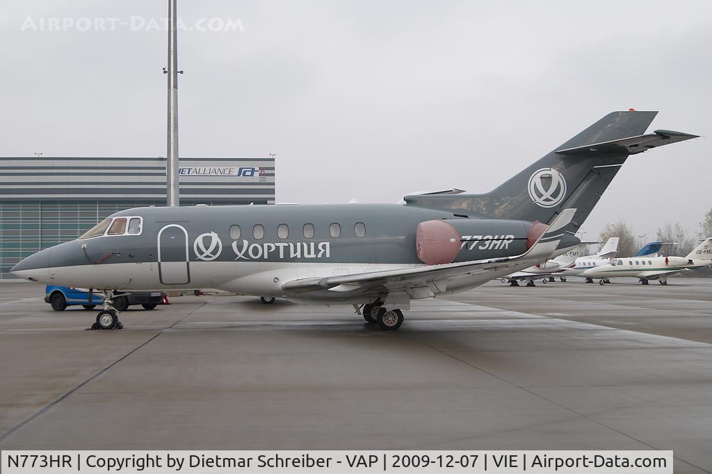 N773HR, 2007 Hawker Beechcraft Hawker 850XP C/N 258836, Bae 125