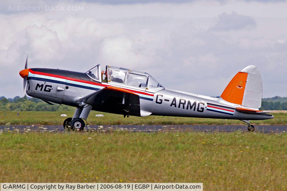 G-ARMG, 1952 De Havilland DHC-1 Chipmunk T.10 C/N C1/0575, DHC-1 CHIPMUNK 22A [C1/0575] Kemble~G 19/08/2006. Seen at PFA Flying for Fun Kemble 2006
