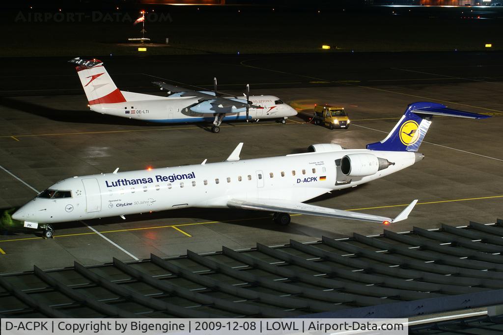 D-ACPK, 2002 Canadair CRJ-701ER (CL-600-2C10) Regional Jet C/N 10063, Lufthansa Cityline