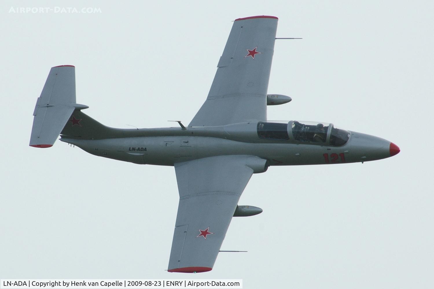 LN-ADA, Aero L-29 Delfin C/N 294879, L-29 Delfin operated by Russian warbirds of Norway over Rygge AFB, Norway.
