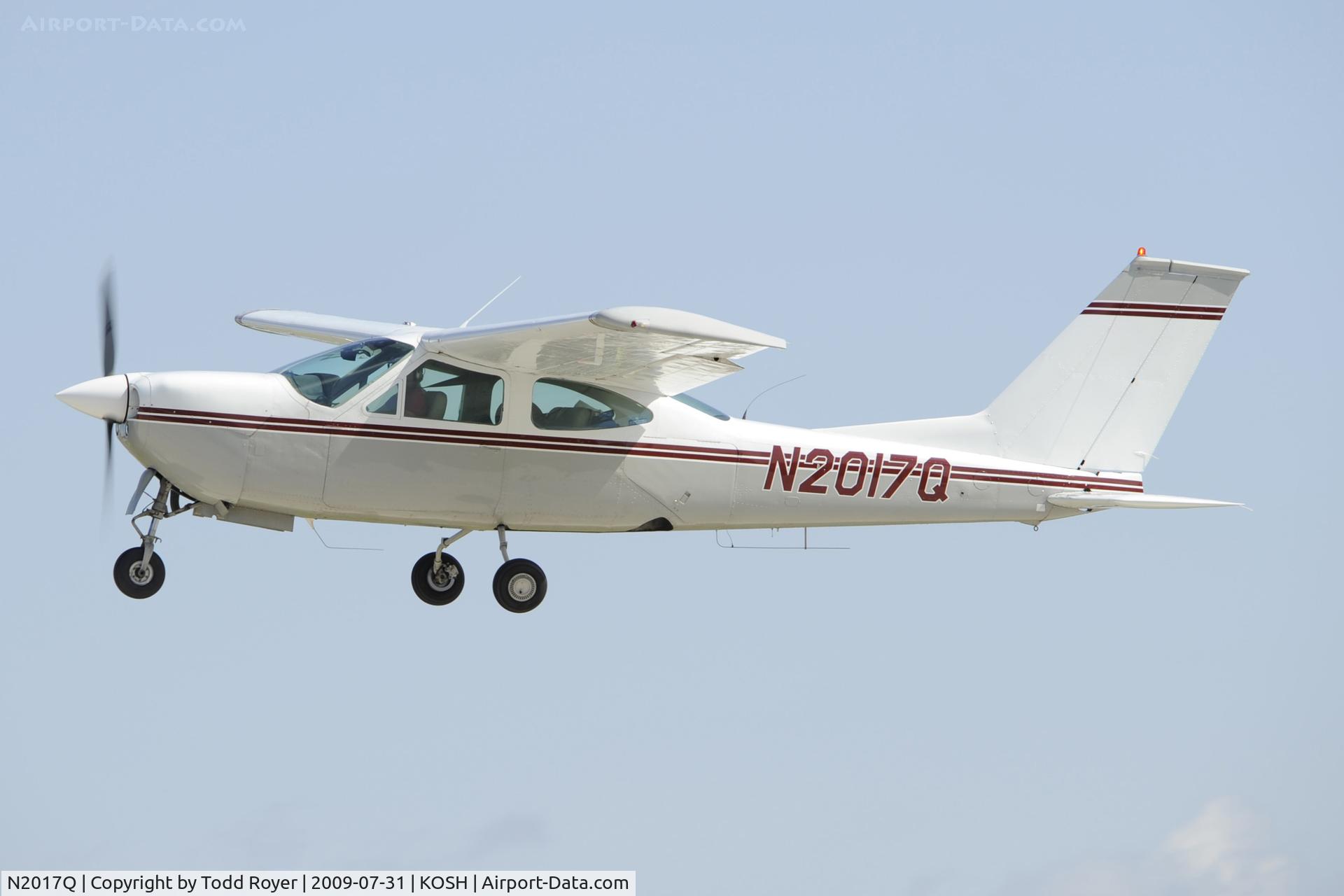 N2017Q, 1973 Cessna 177RG Cardinal C/N 177RG0417, EAA AIRVENTURE 2009