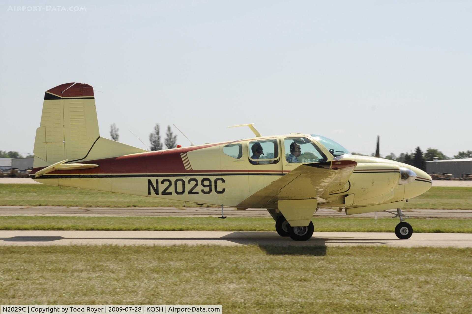 N2029C, 1959 Beech 95 Travel Air C/N TD-197, EAA AIRVENTURE 2009