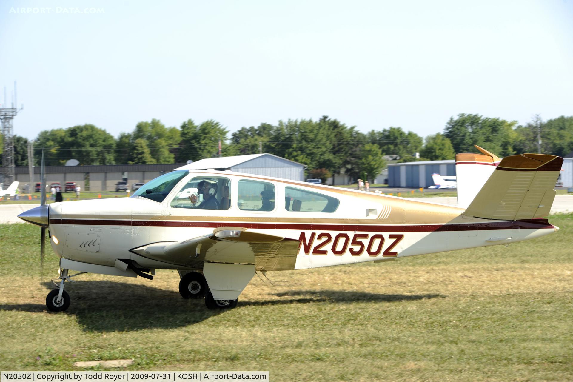 N2050Z, 1978 Beech V35B Bonanza C/N D-10193, EAA AIRVENTURE 2009