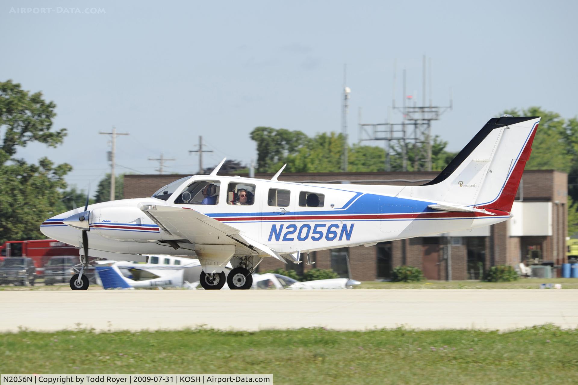 N2056N, 1978 Beech 58P Baron C/N TJ-156, EAA AIRVENTURE 2009