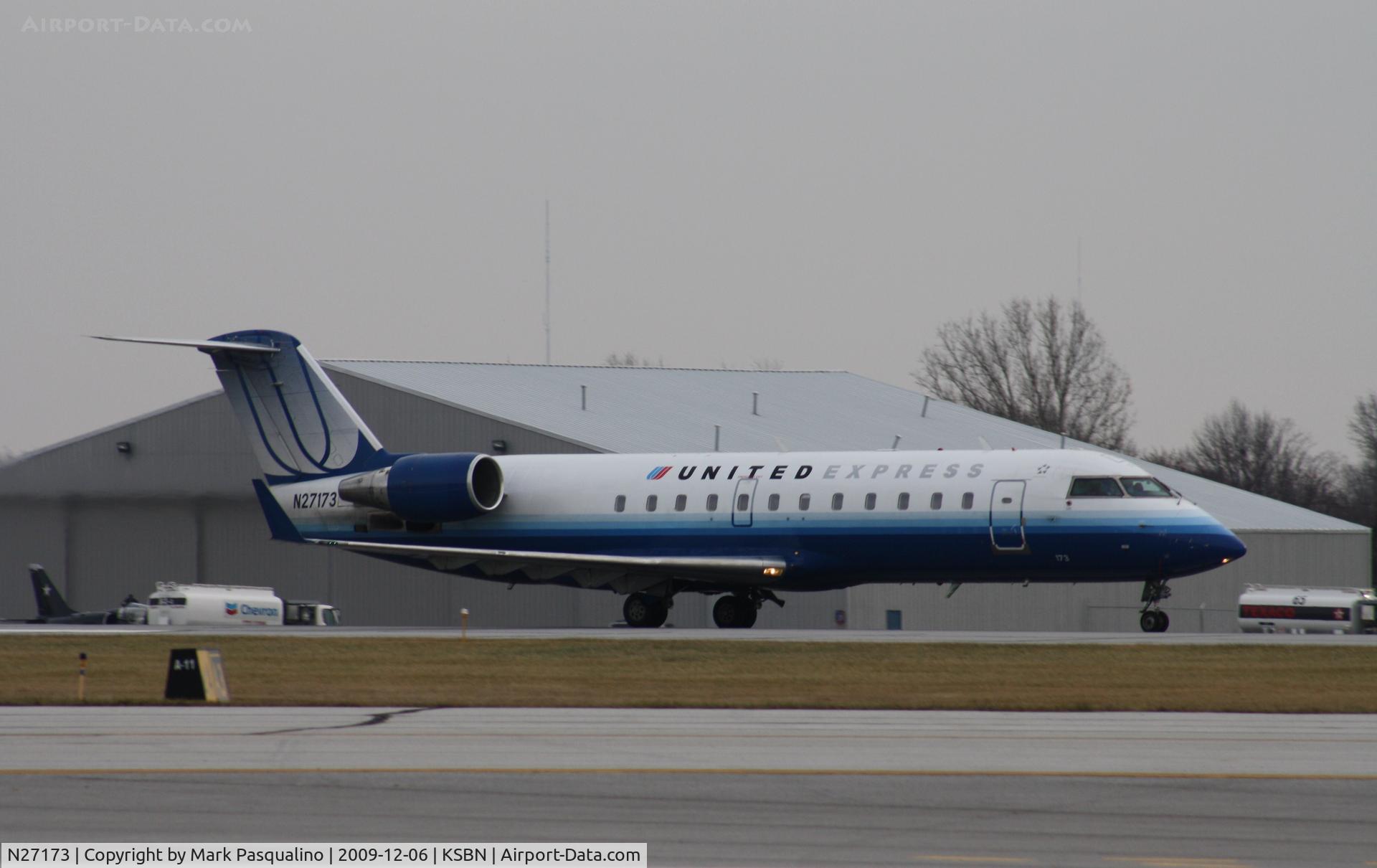 N27173, 1997 Canadair CRJ-200LR (CL-600-2B19) C/N 7173, CL-600-2B19