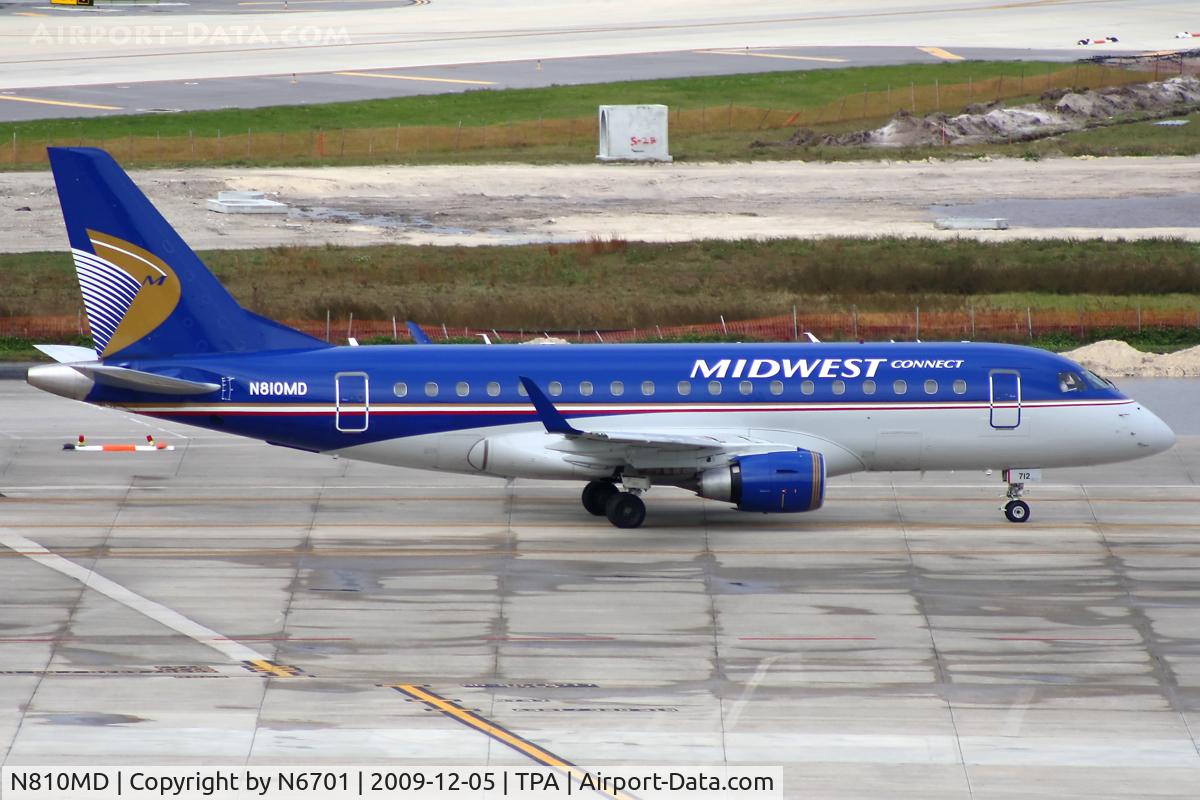 N810MD, 2004 Embraer 170SU (ERJ-170-100SU) C/N 17000026, Midwest