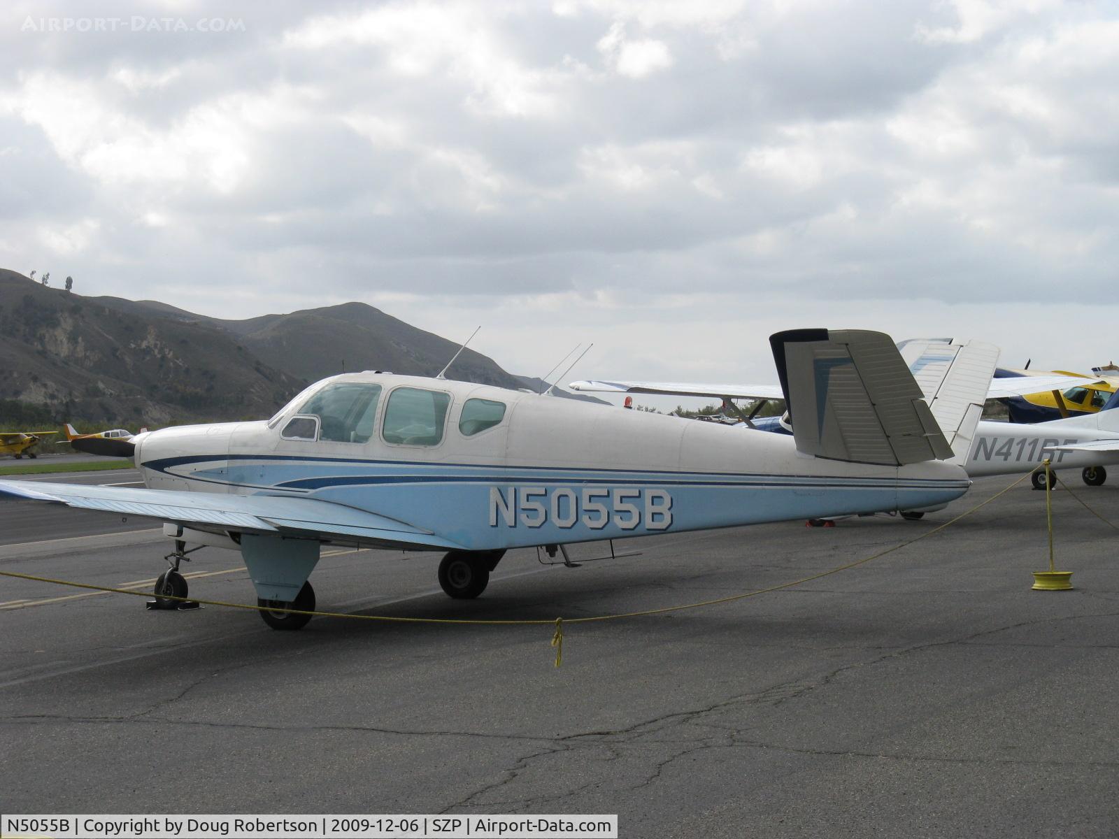 N5055B, 1955 Beech F35 Bonanza C/N D-4331, 1955 Beech F35 BONANZA, Lycoming O-360 conversion
