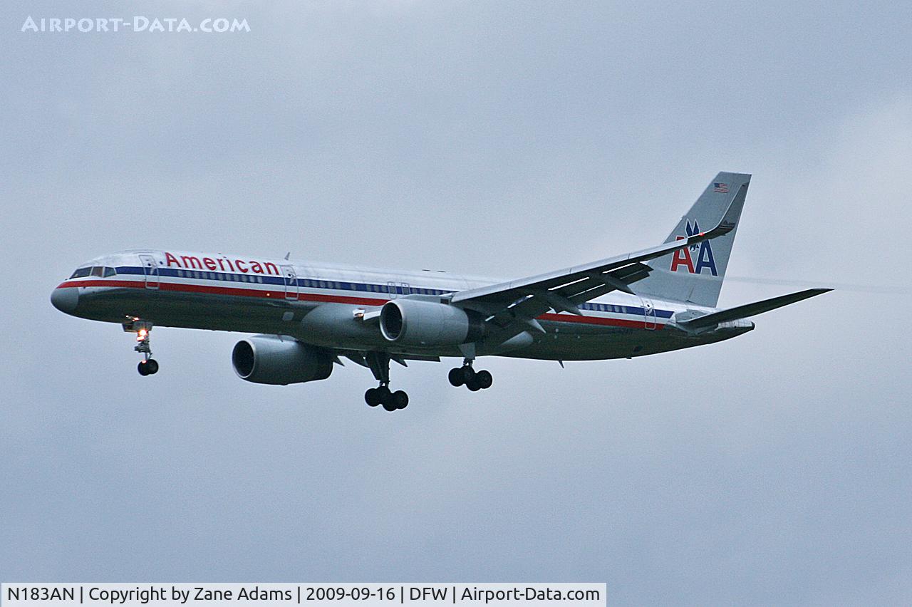 N183AN, 1999 Boeing 757-223 C/N 29593, American Airlines at DFW