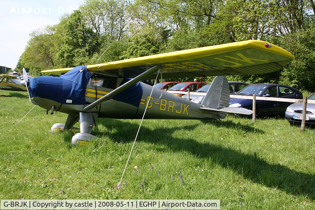 G-BRJK, 1946 Luscombe 8A Silvaire C/N 4205, seen @ Popham