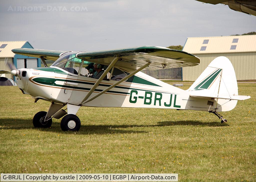 G-BRJL, 1948 Piper PA-15 Vagabond Vagabond C/N 15-157, seen @ Kemble vintage flyin