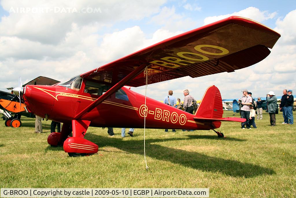 G-BROO, 1948 Luscombe 8E Silvaire C/N 6154, seen @ Kemble vintage flyin
