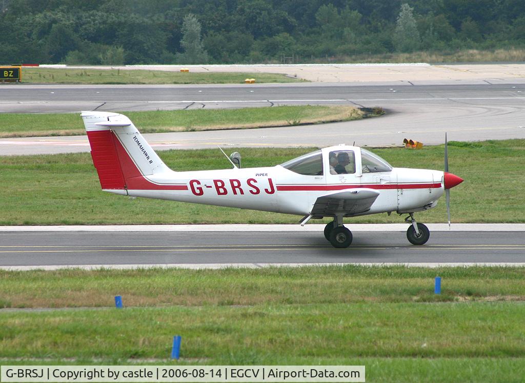 G-BRSJ, 1981 Piper PA-38-112 Tomahawk Tomahawk C/N 38-81A0044, seen @ Sleap