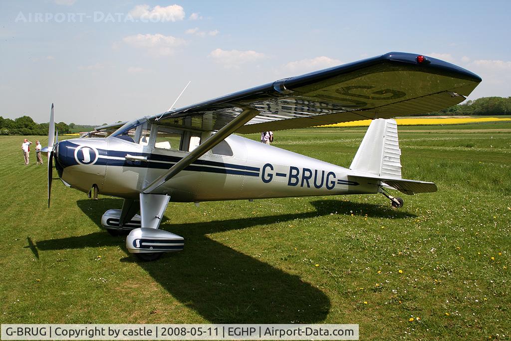 G-BRUG, 1946 Luscombe 8E Silvaire C/N 4462, seen @ Popham