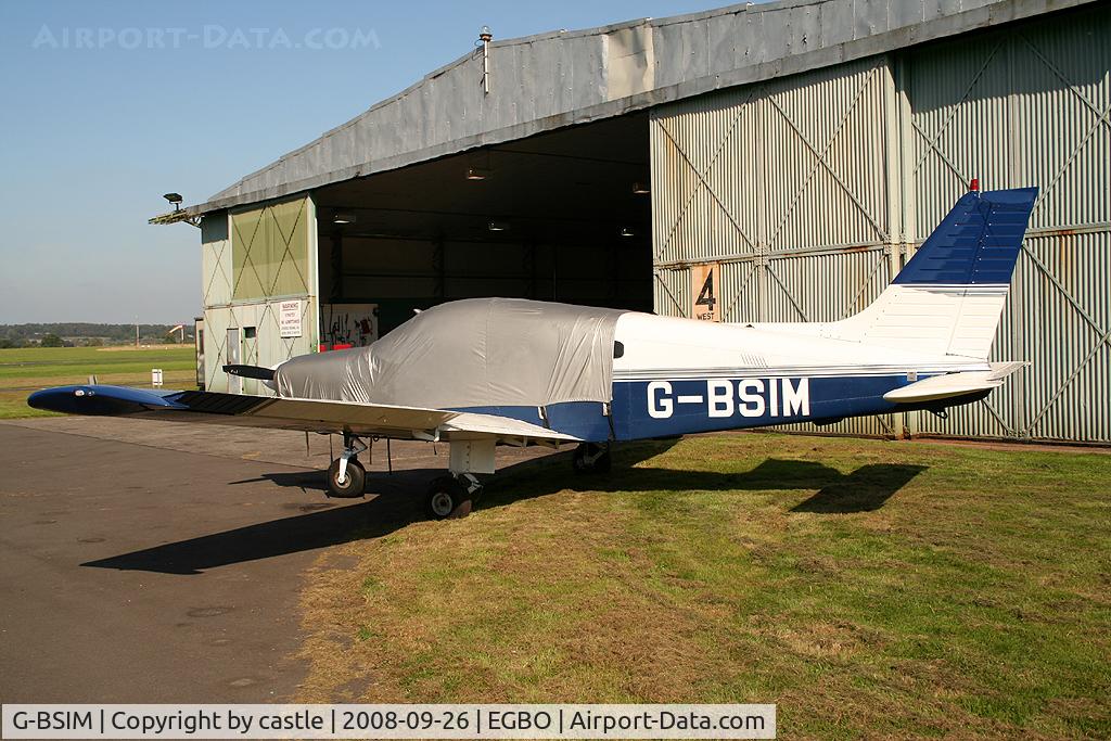 G-BSIM, 1986 Piper PA-28-181 Cherokee Archer II C/N 28-8690017, seen @ Wolverhampton
