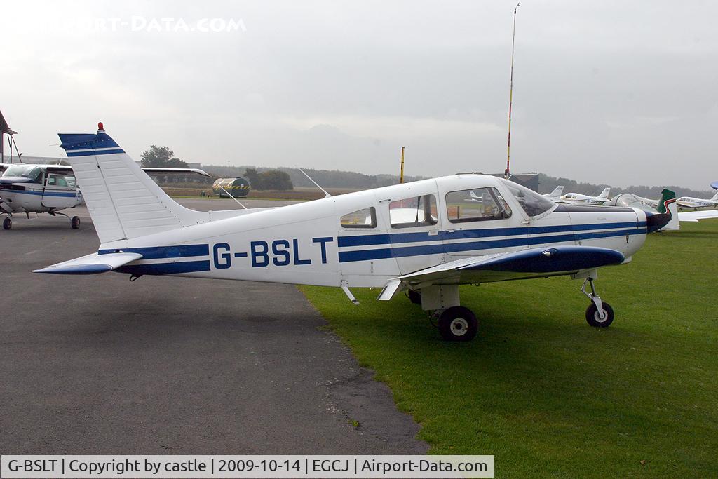 G-BSLT, 1980 Piper PA-28-161 Cherokee Warrior II C/N 28-8016303, seen @ Sherburn in Elmet