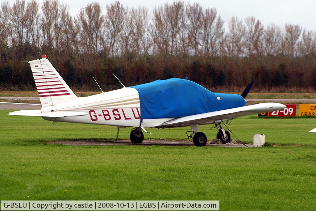 G-BSLU, 1968 Piper PA-28-140 Cherokee C/N 28-24733, seen @ Shobdon