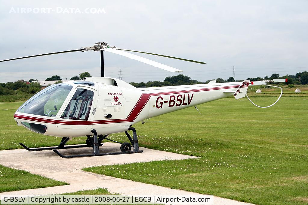 G-BSLV, 1990 Enstrom 280FX Shark C/N 2054, seen @ Barton