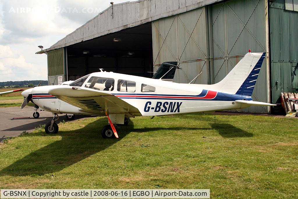 G-BSNX, 1979 Piper PA-28-181 Cherokee Archer II C/N 28-7990311, seen @ Wolverhampton