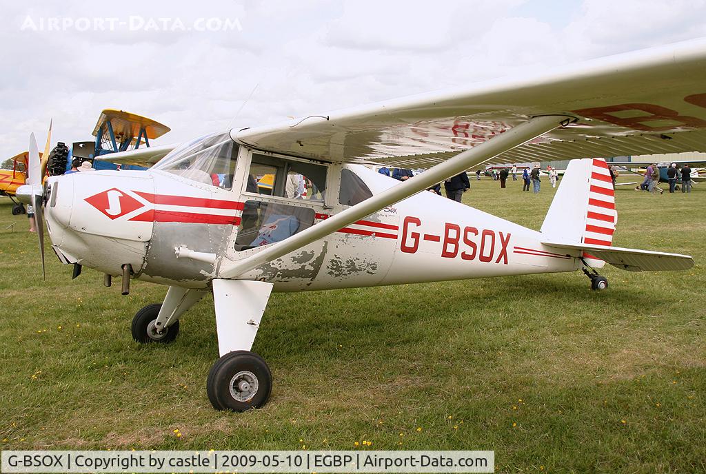 G-BSOX, 1946 Luscombe 8E Silvaire C/N 2318, seen @ Kemble vintage flyin