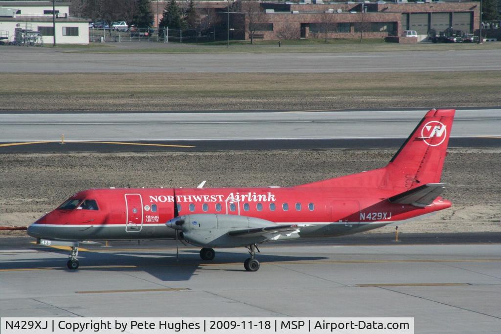 N429XJ, 1997 Saab 340B C/N 340B-429, at MSP