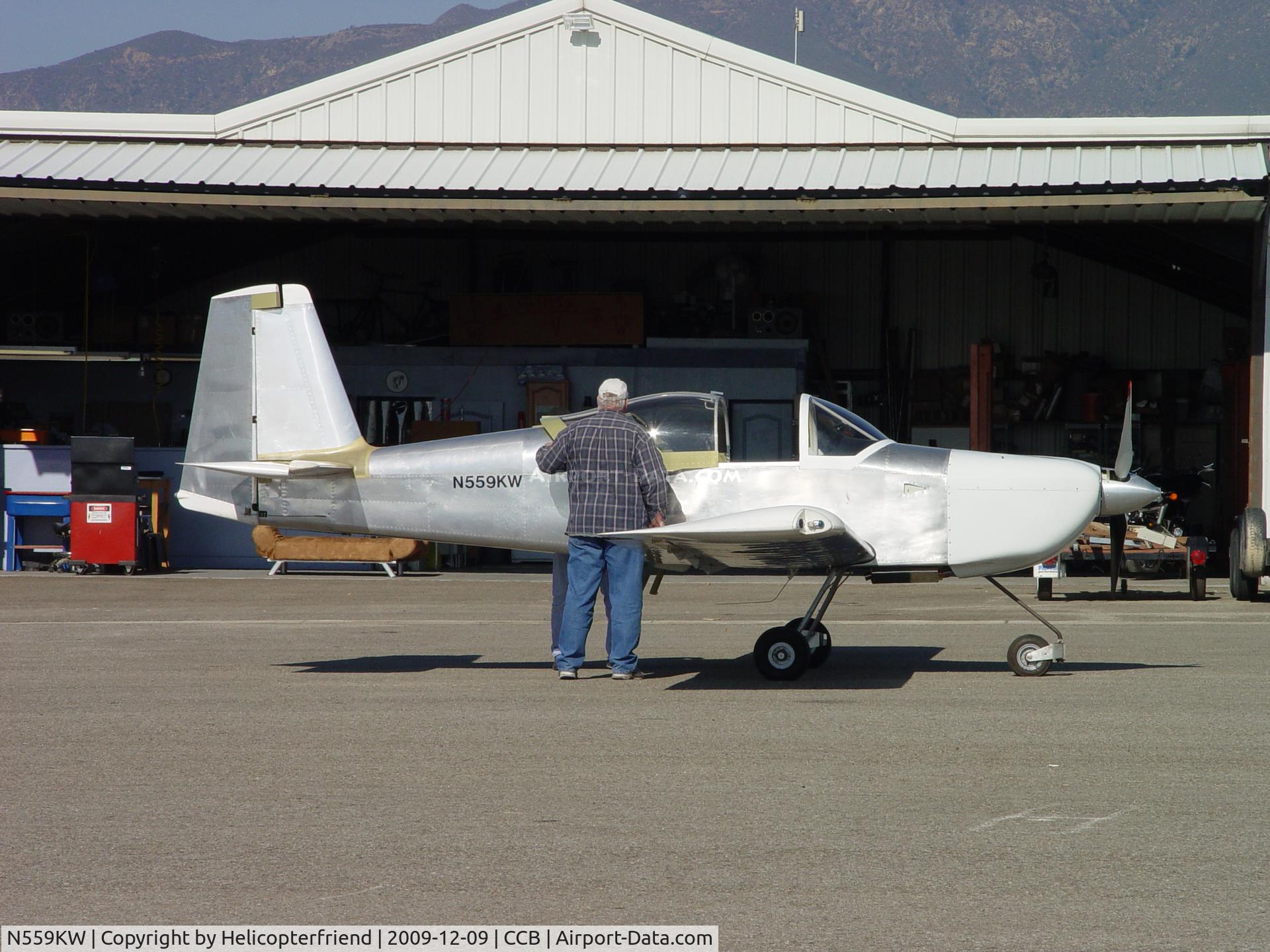 N559KW, Vans RV-9A C/N 90770, Pulled out of hanger