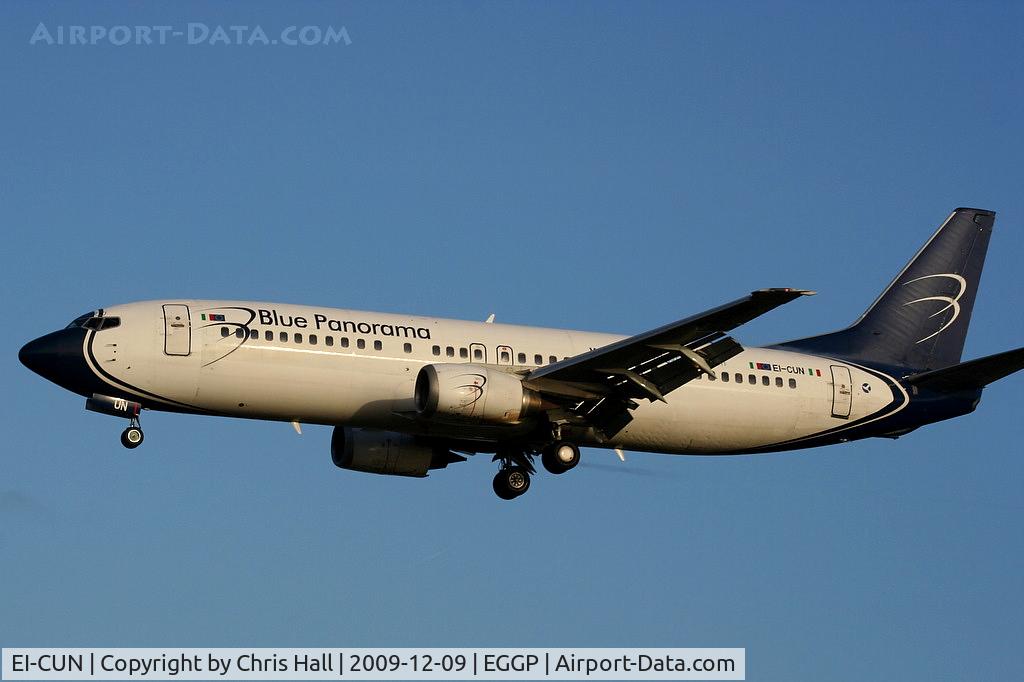 EI-CUN, 1992 Boeing 737-4K5 C/N 27074, Blue Panorama