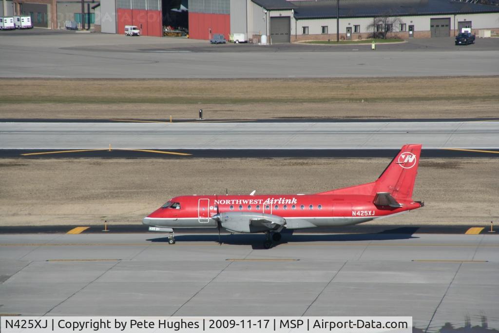 N425XJ, 1997 Saab 340B C/N 340B-425, at MSP