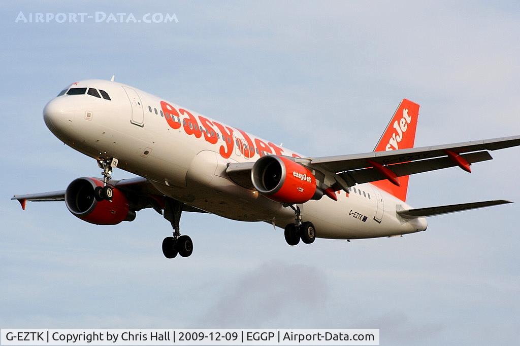 G-EZTK, 2009 Airbus A320-214 C/N 3991, Easyjet