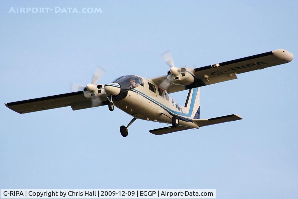 G-RIPA, 2003 Partenavia P-68 Observer C/N 423-23-OB2, Vulcan Air P-68 Observer 2