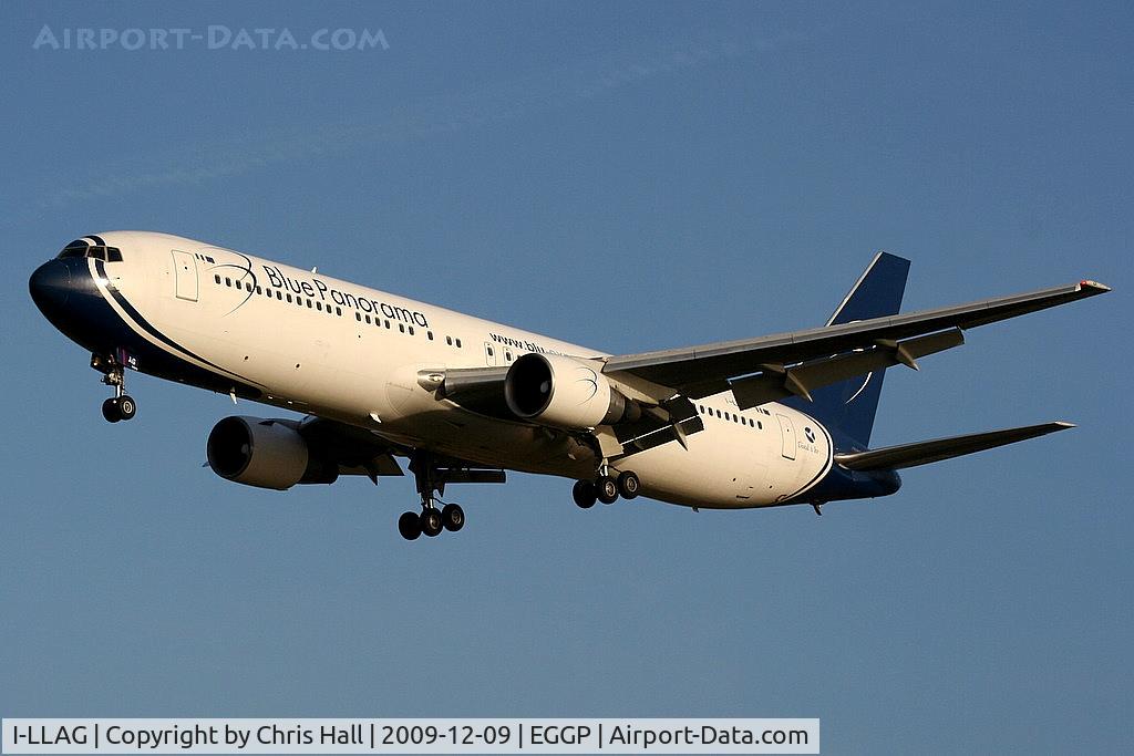 I-LLAG, 1991 Boeing 767-330/ER C/N 25137, Blue Panorama