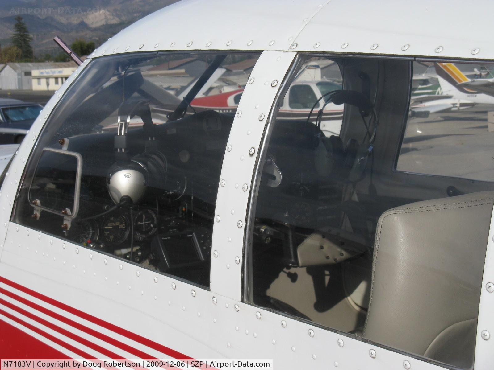 N7183V, 1975 Mooney M20F Executive C/N 22-1181, 1975 Mooney M20F EXECUTIVE, Lycoming IO-360-A1A 200 Hp, leather cabin seating