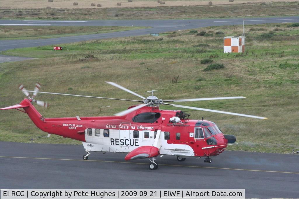 EI-RCG, 1978 Sikorsky S-61N C/N 61807, Coast Guard S-61 seen from the tower at Waterford