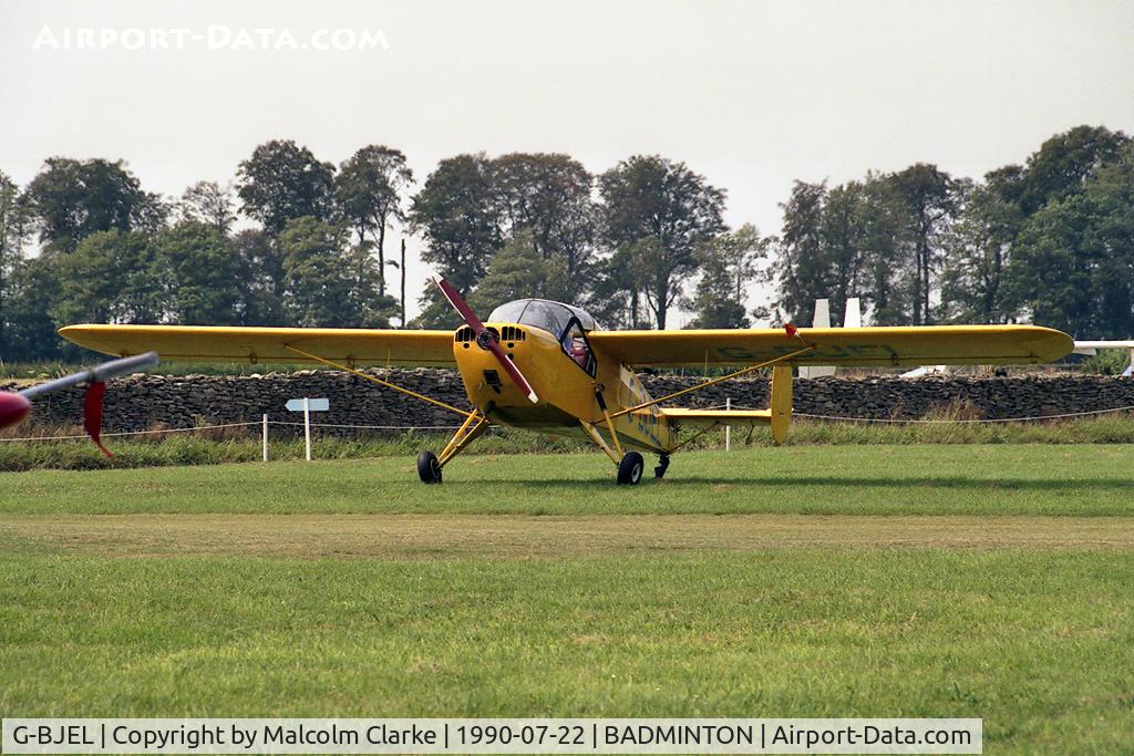 G-BJEL, 1951 Nord NC-854S C/N 113, Nord NC-854S at Badminton Air Day, held in the grounds of Badminton House in 1990.