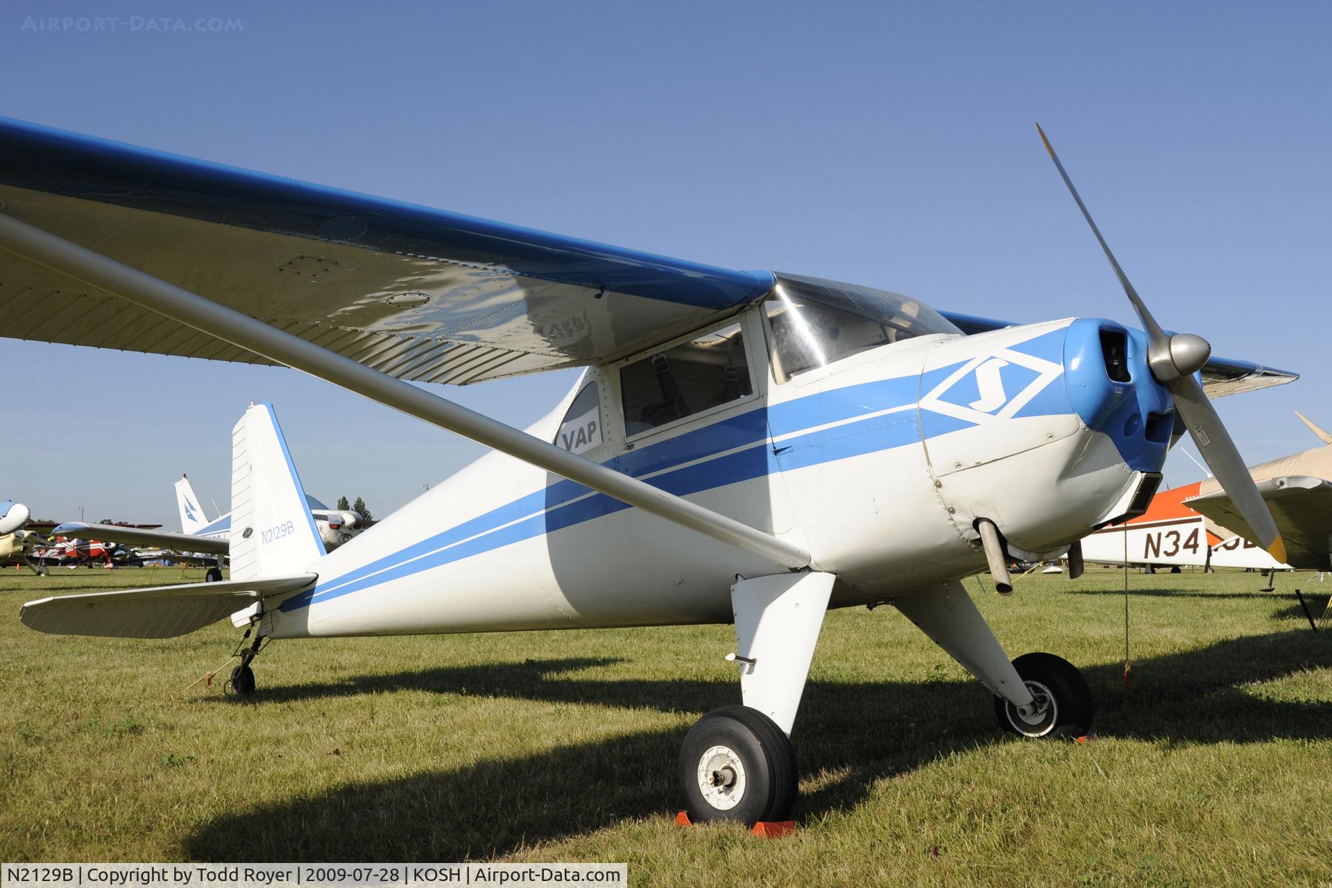 N2129B, 1949 Luscombe 8F Silvaire C/N 6556, EAA AIRVENTURE 2009