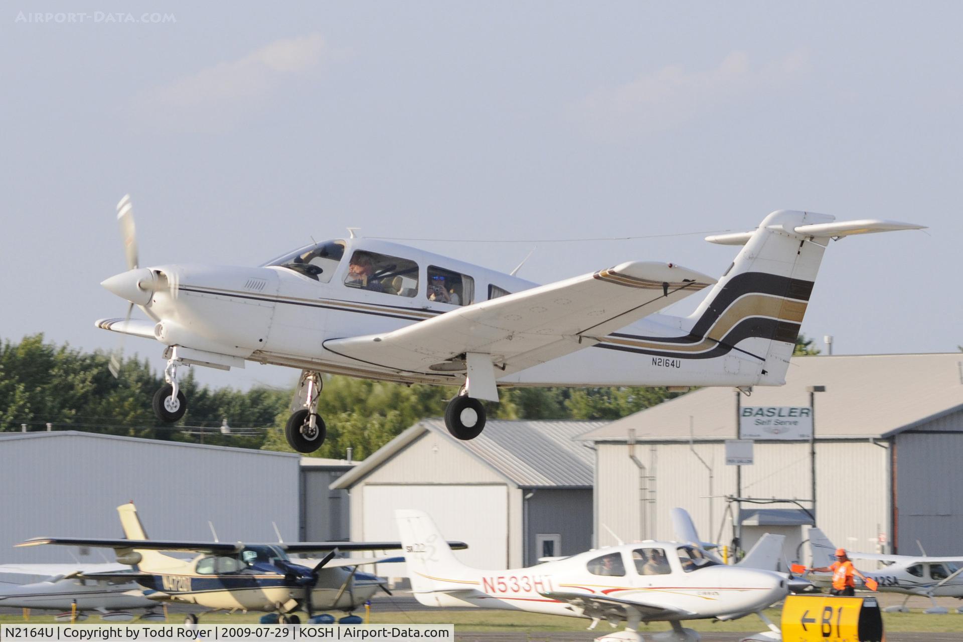 N2164U, 1979 Piper PA-28RT-201T Arrow IV C/N 28R-7931101, EAA AIRVENTURE 2009