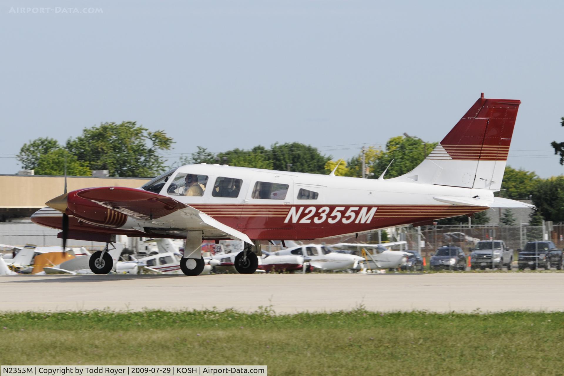 N2355M, 1977 Piper PA-34-200T C/N 34-7870080, EAA AIRVENTURE 2009