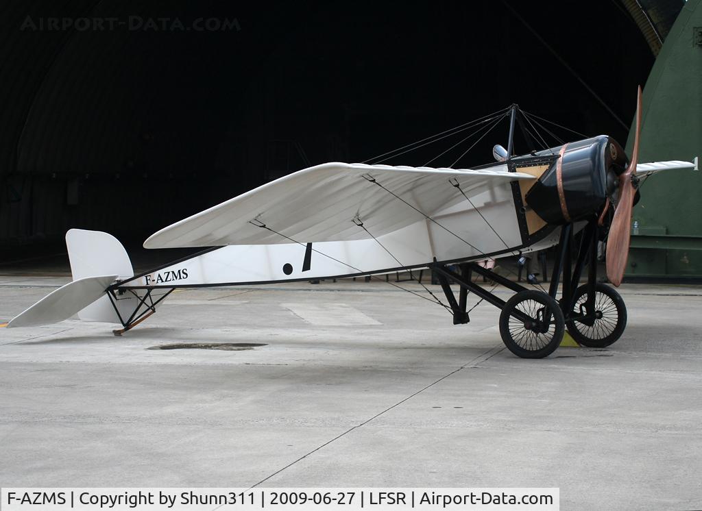 F-AZMS, Morane-Saulnier Type H13 Replica C/N SAMS 22.01, Static display during LFSR Airshow 2009