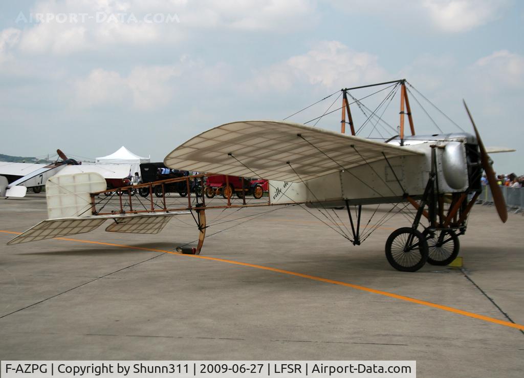 F-AZPG, Bleriot XI-2 Replica C/N SA-29, Static Display during LFSR Airshow 2009