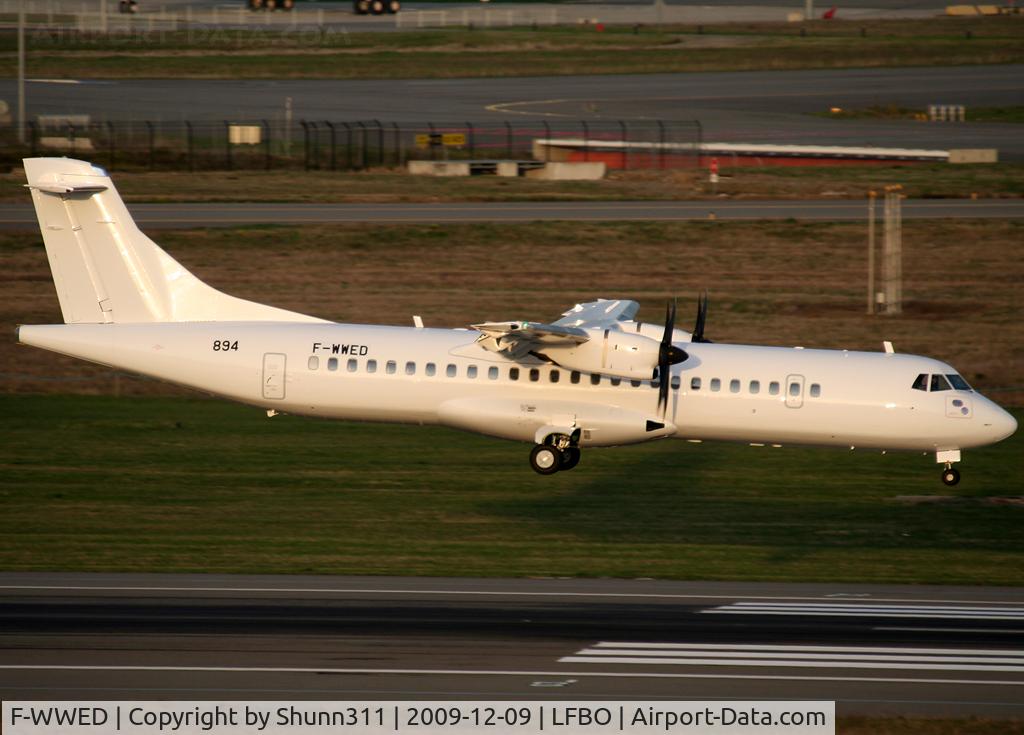F-WWED, 2009 ATR 72-212A C/N 894, C/n 0894 - For Golden Air... Cebu Pacific Air ntu