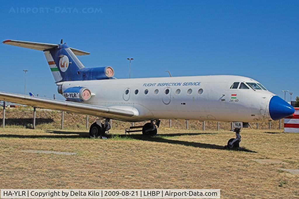 HA-YLR, 1975 Yakovlev Yak-40 C/N 9541044, Air Museum Bud/Ferihegy