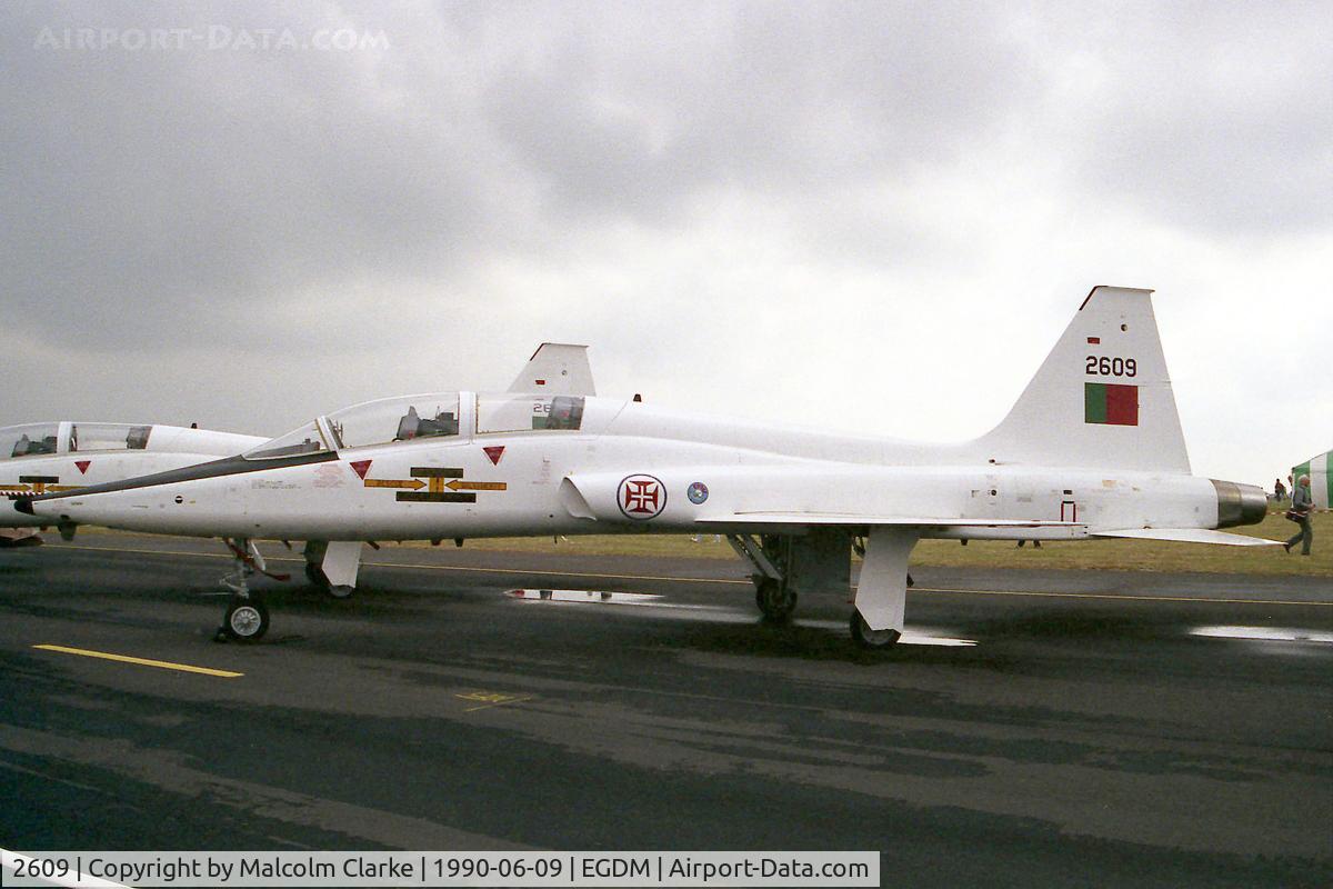 2609, 1961 Northrop T-38A Talon C/N N.5206, Northrop T-38A Talon. At the Battle of Britain Airshow, A&AEE, Boscombe Down in 1990.