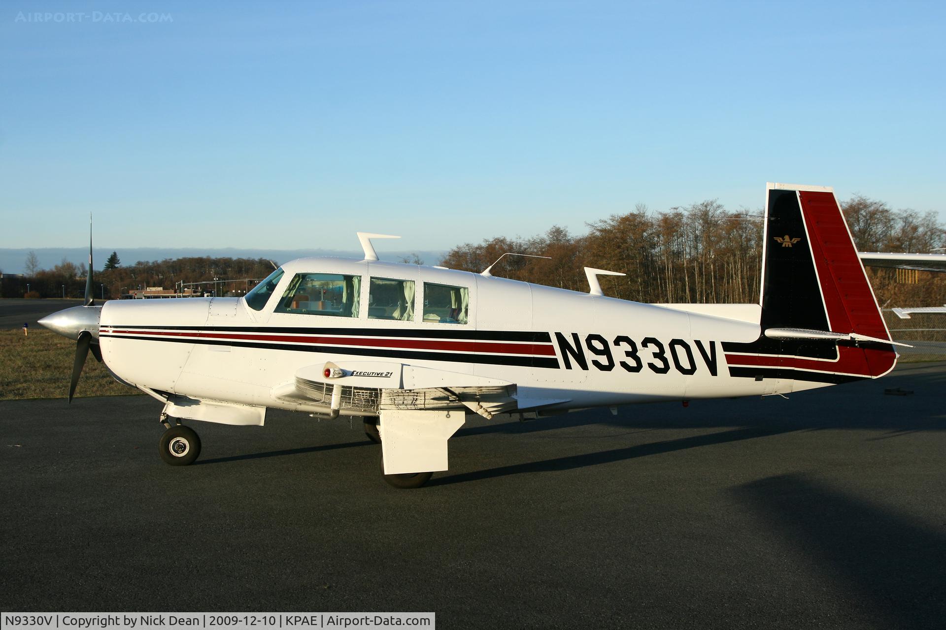 N9330V, 1969 Mooney M20F Executive C/N 700003, KPAE